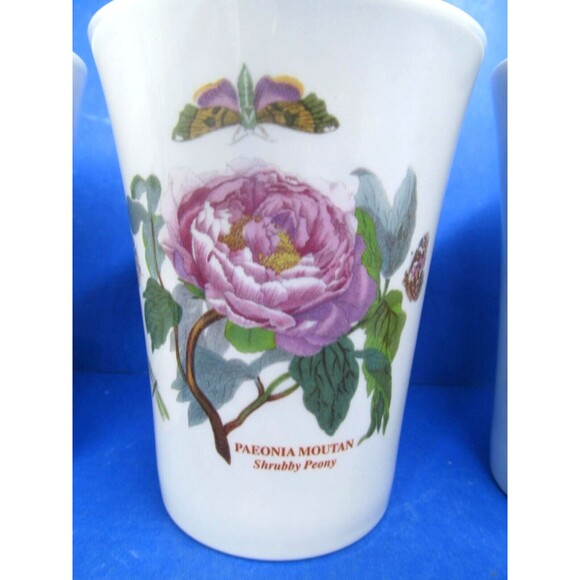 Portmeirion Botanic Garden Susan Williams-Ellis Set Of 3 Various Tumblers 4.5" - Picture 7 of 9